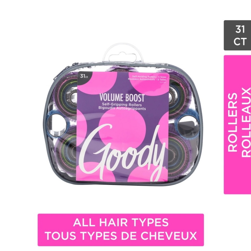 Goody Volume Boost Self-Gripping Rollers - Multi-Color